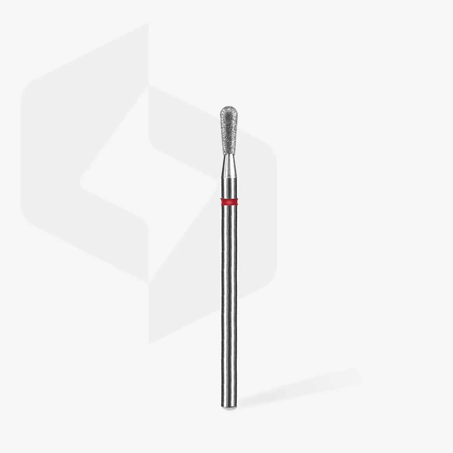 STALEKS Diamond nail drill bit match red EXPERT head diameter 2,3 mm / working part 5 mm - Lady&Oscar