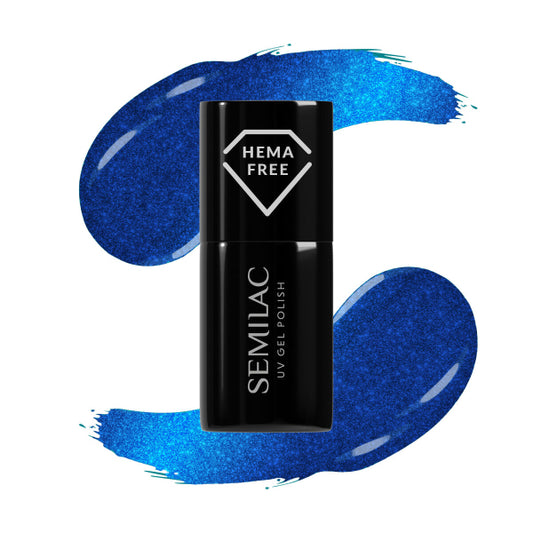 Semilac - Silk Effects - #466 Blue Silk Pyjamas 7ml