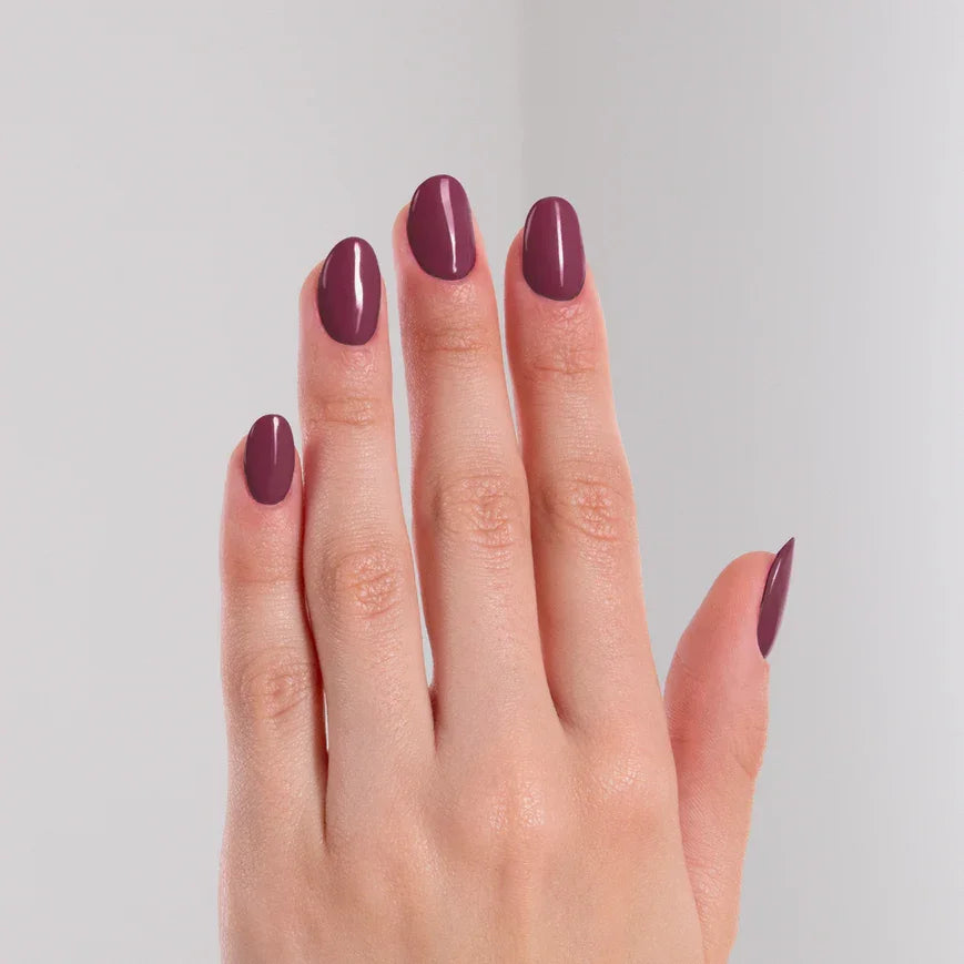 LACQWEAR MNP Gel polish 295 DUSTY MAUVE - Lady&Oscar