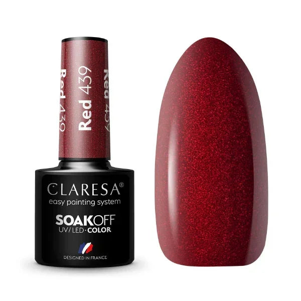 Claresa Smalto Semipermanente 439 Red - 5g - Lady&Oscar