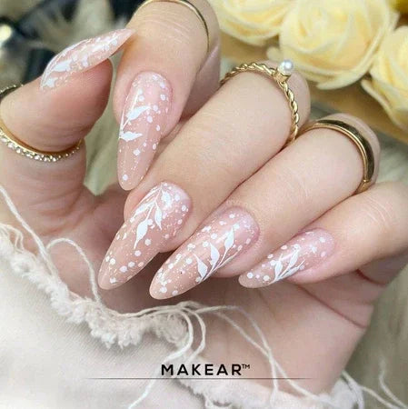 Makear White Dot Top 8ml - Lady&Oscar