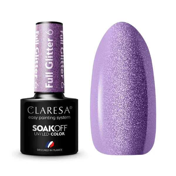 Claresa Smalto Semipermanente 6 Full Glitter - 5g - Lady&Oscar