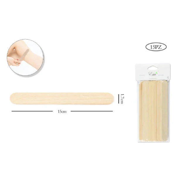 Spatole Ceretta 15pz - Lady&Oscar