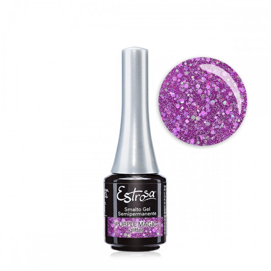 Estrosa - Smalto Gel Semipermanente - 7918 Purple Magic 7ml