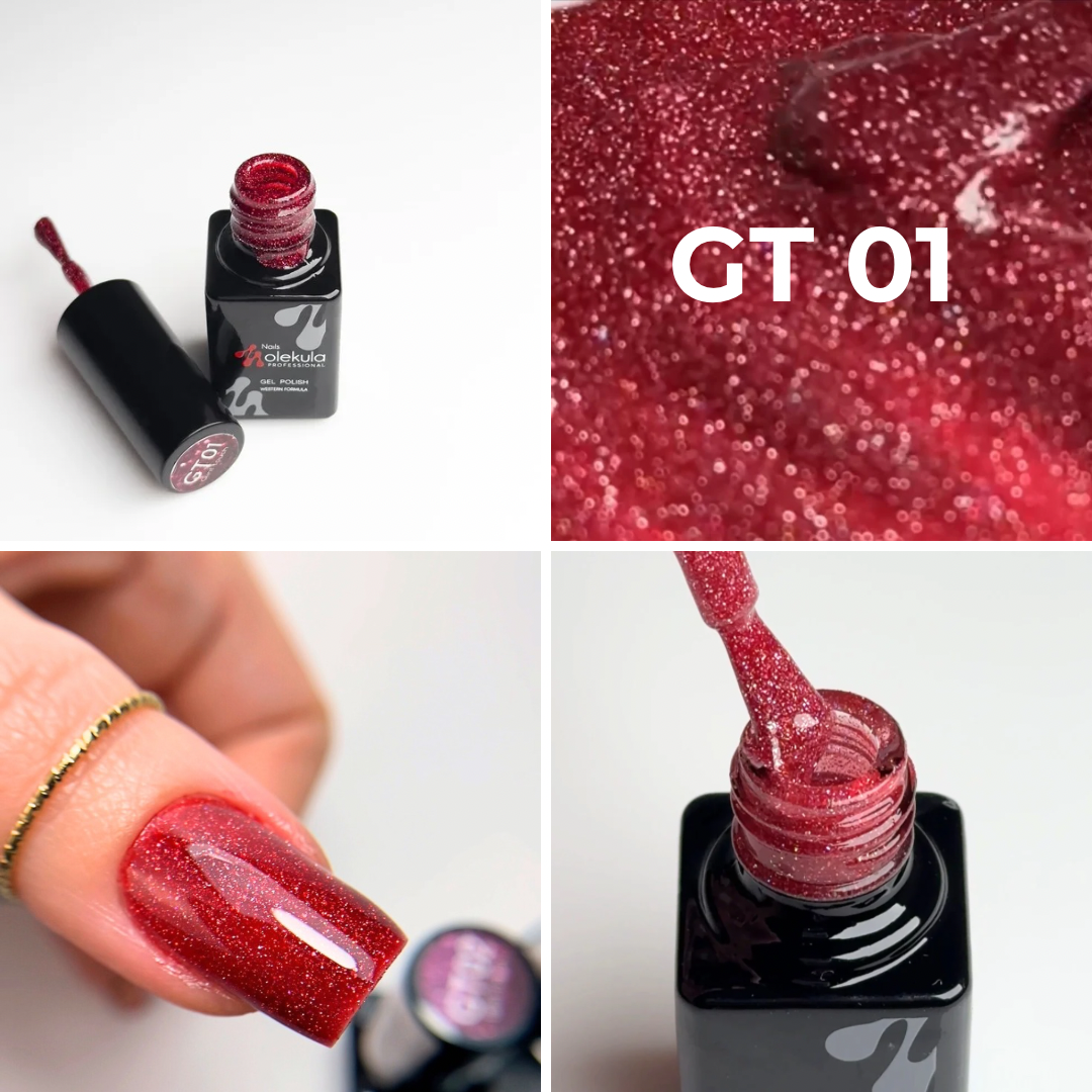 Dettaglio di Molekula Gel polish Glint Touch - GT01 6ml