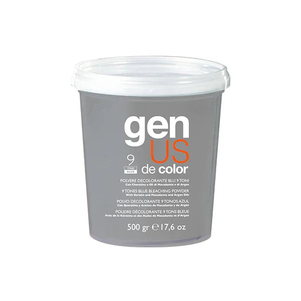 GENUS - 9 Tones Blue Bleaching Powder 500g - Lady&Oscar