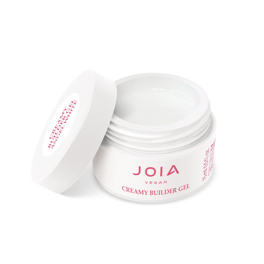 Creamy Builder Gel JOIA vegan, Angel White, 15 ml