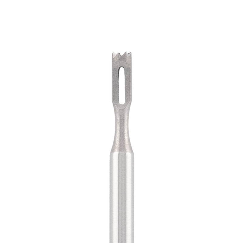 Vista alternativa di Stainless steel bit with toothed blade, for removal of calluses, corns, L-6,0 mm., Ø1,8 mm.