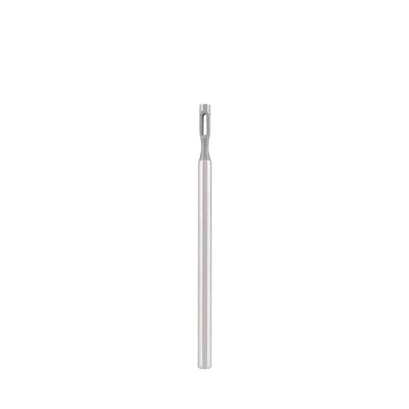 Vista alternativa di Stainless steel bit with ground blade, for removal of painful deep corns, L-6,0 mm., Ø1,8 mm.