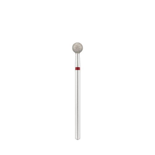 Diamond bit "ball" red, Ø4,0 mm.