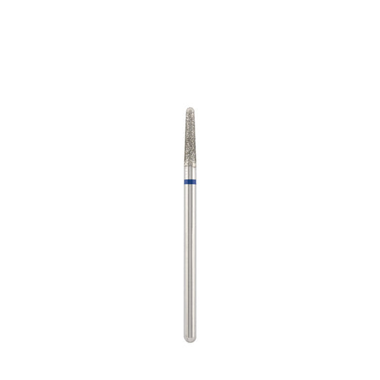 Diamond bit "rounded cone" blue, L-10,0 mm., Ø2,3 mm.