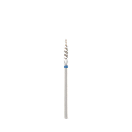 Diamond bit "tornado" blue, L- 10,0 mm., Ø1,8 mm.