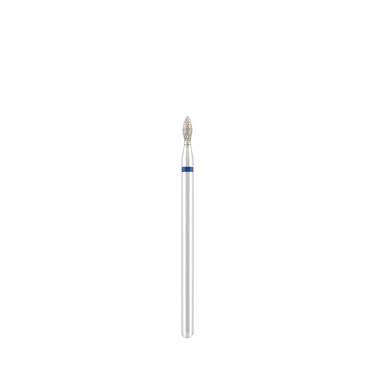 Diamond bit "drop" blue, L- 4,5 mm., Ø1,8 mm.