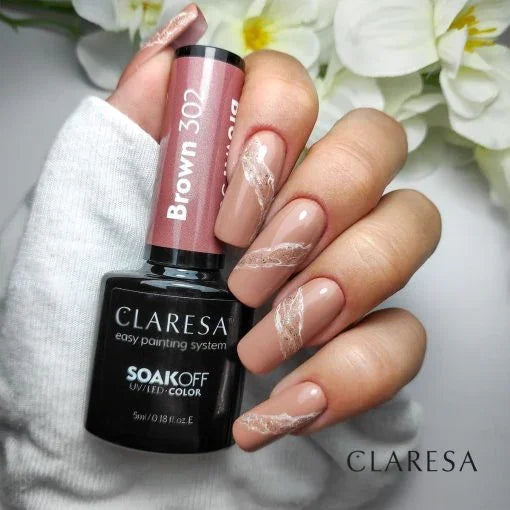 Claresa Smalto Semipermanente Brown 302 - 5g - Lady&Oscar