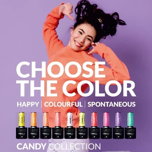 Claresa Smalto Semipermanente 10 Candy Collection - 5g - Lady&Oscar