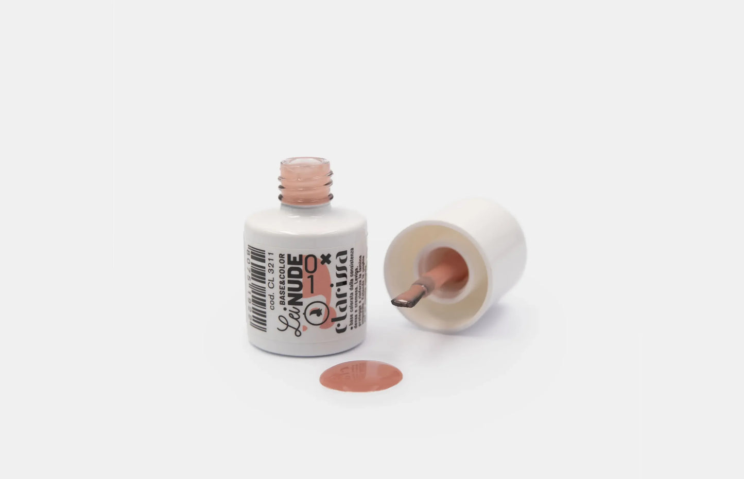 Clarissa LEI BASE&COLOR NUDE 1 7 ml - Lady&Oscar