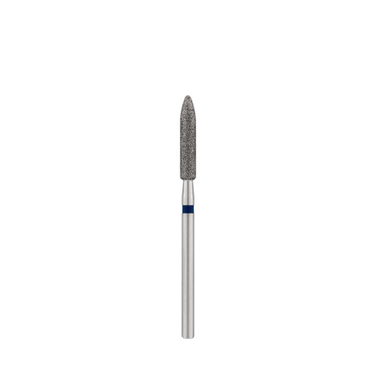 Diamond bit "bullet", blue L- 15,0 mm., Ø3,1 mm. NEW