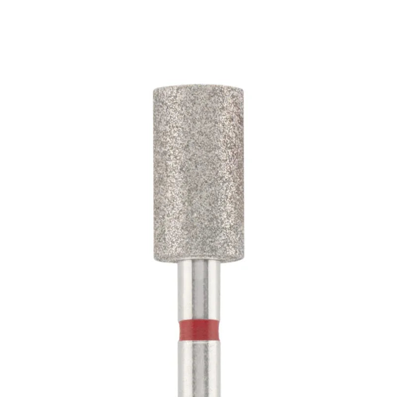 Diamond bit "cylinder" red, L-9,0 mm., Ø5,0 mm.