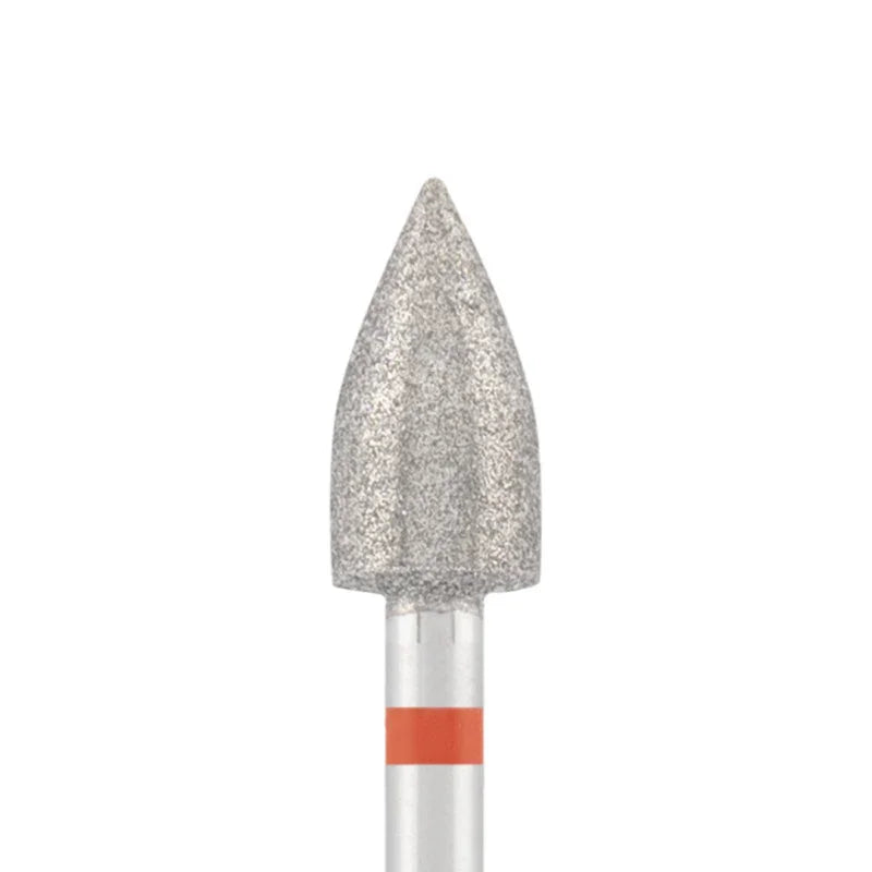 Diamond bit "magic bullet", red L- 10,0 mm., Ø5,0 mm.