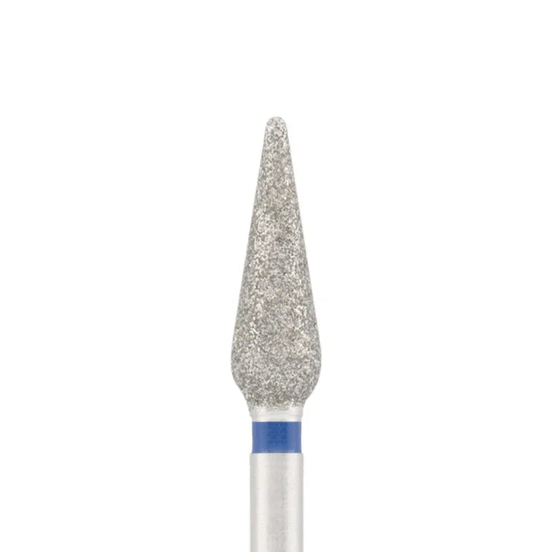 Diamond bit "sharp drop" blue, L- 12,0 mm., Ø4,0 mm.