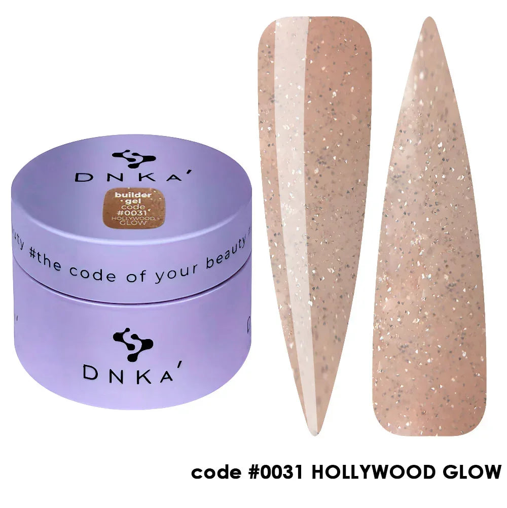 DNKA Builder gel #0031 Holliwood Glow 30ml - Lady&Oscar