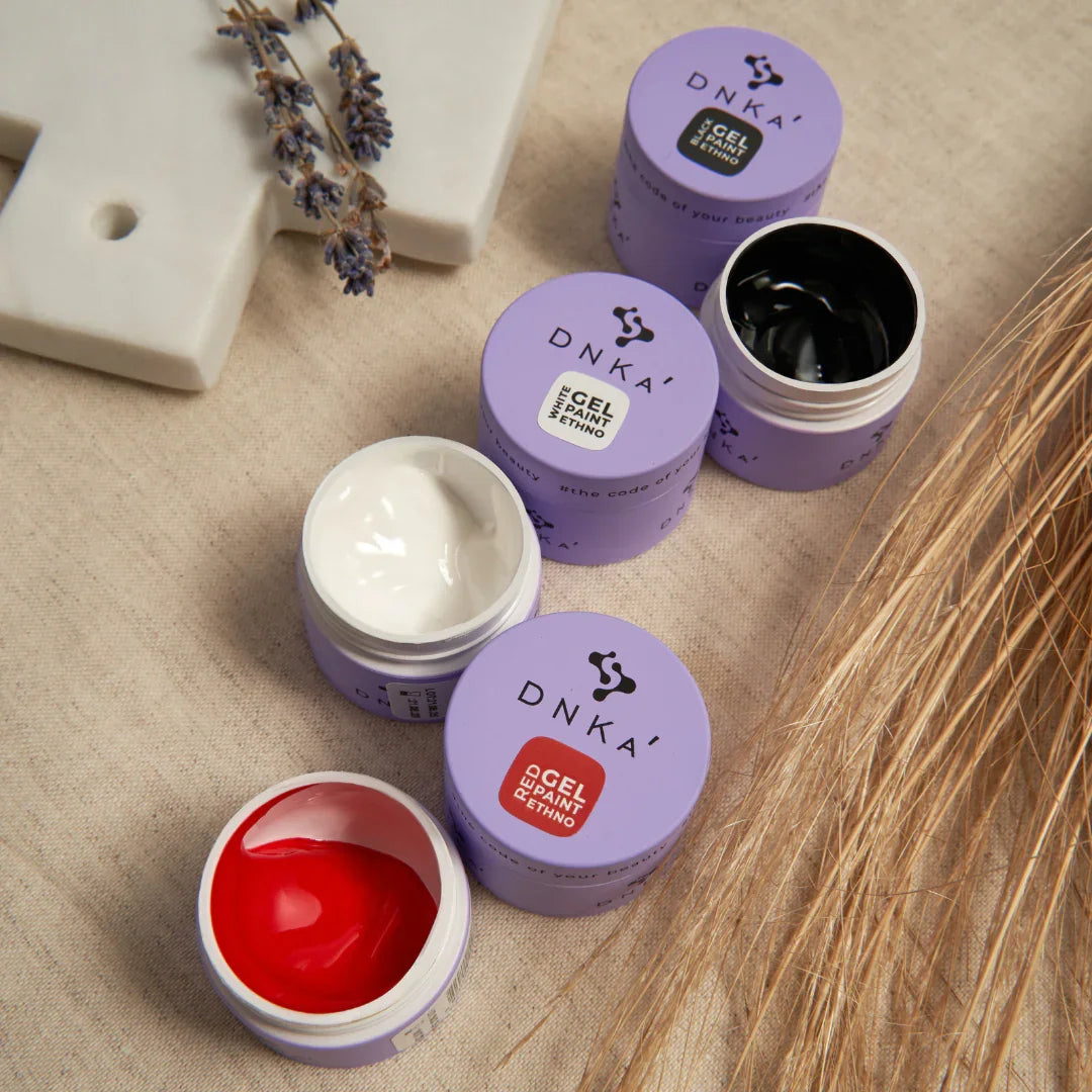 DNKA Gel Paint Ethno Red 5ml - Lady&Oscar