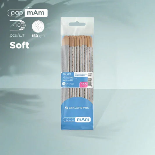 Staleks - SMART 20 - Lima di Ricambio su Base Legno - Lady&Oscar