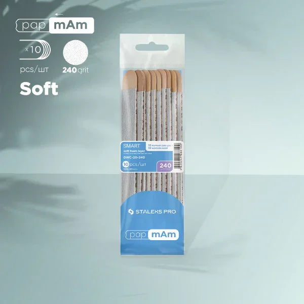 Staleks - SMART 20 - Lima di Ricambio su Base Legno - Lady&Oscar
