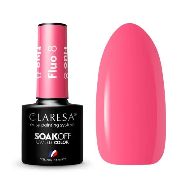 Claresa Smalto Semipermanente 8 Fluo - 5g - Lady&Oscar