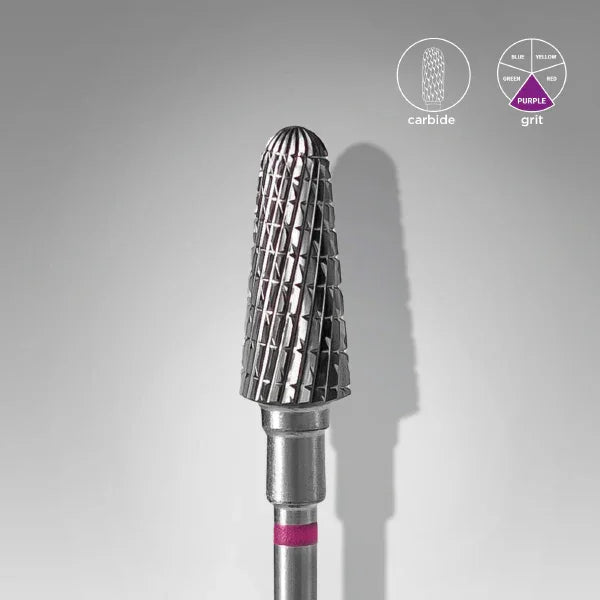 Staleks - Carbide Nail Drill Bit - Punta Fresa "Frustum" Purple - Lady&Oscar