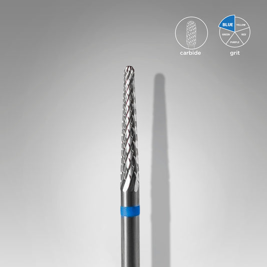 Staleks - Carbide Nail Drill Bit - Punta Fresa "Cono" Blue