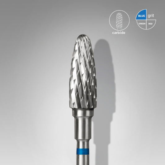 Staleks - Carbide Nail Drill Bit - Punta Fresa "Corn" Blue