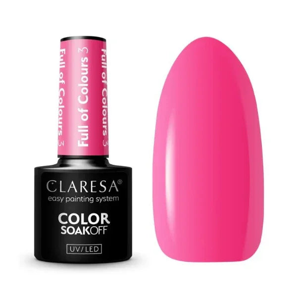 Claresa Smalto Semipermanente 3 Full Of Colors - 5g - Lady&Oscar