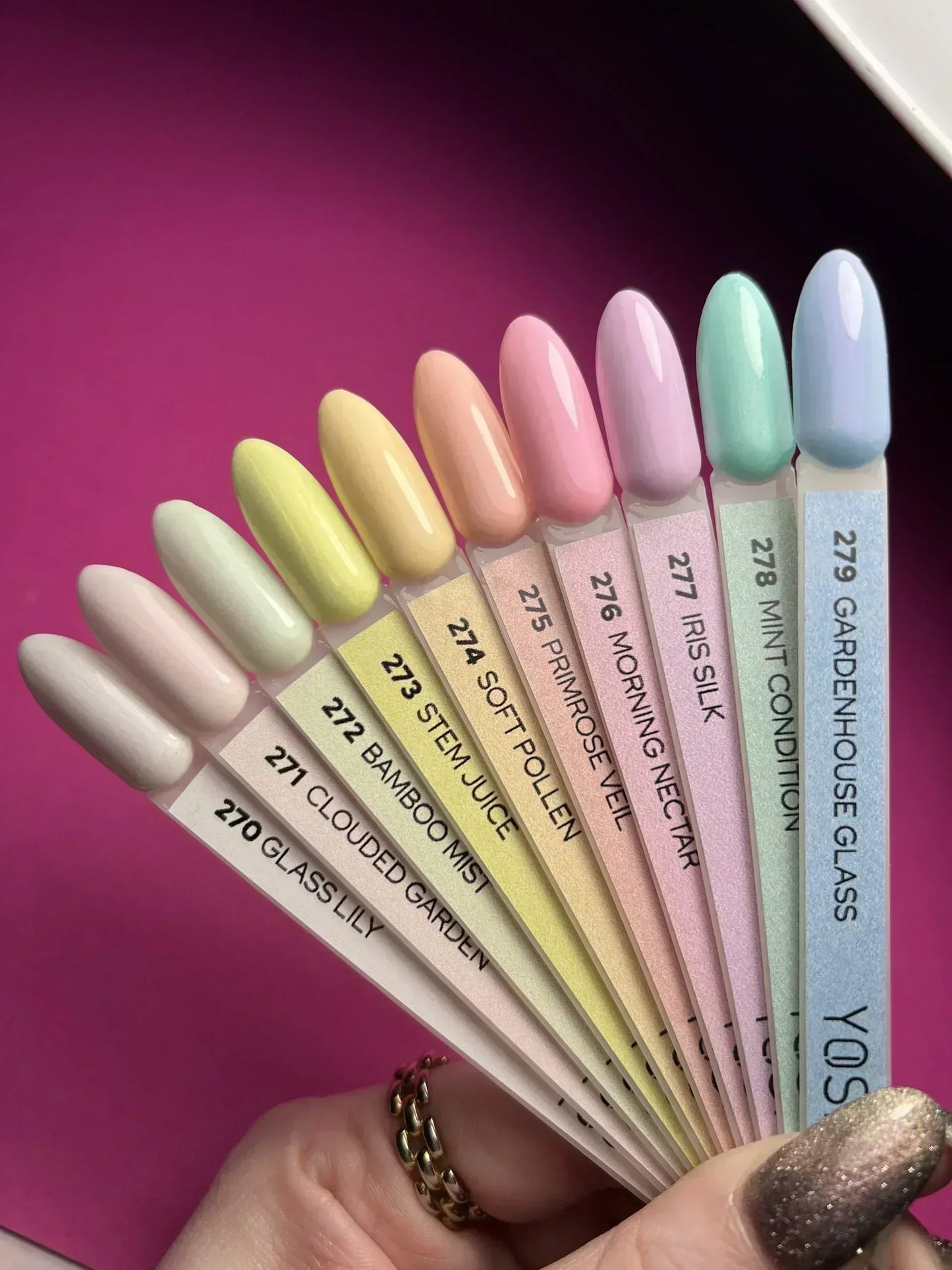 Yoshi Smalto Semipermanente 277 Iris Silk 6ml - Lady&Oscar