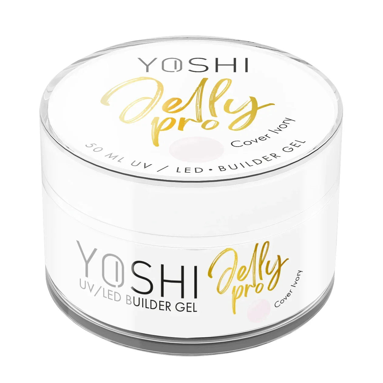 Yoshi Jelly PRO Gel UV LED Cover Ivory 50 ml - Lady&Oscar