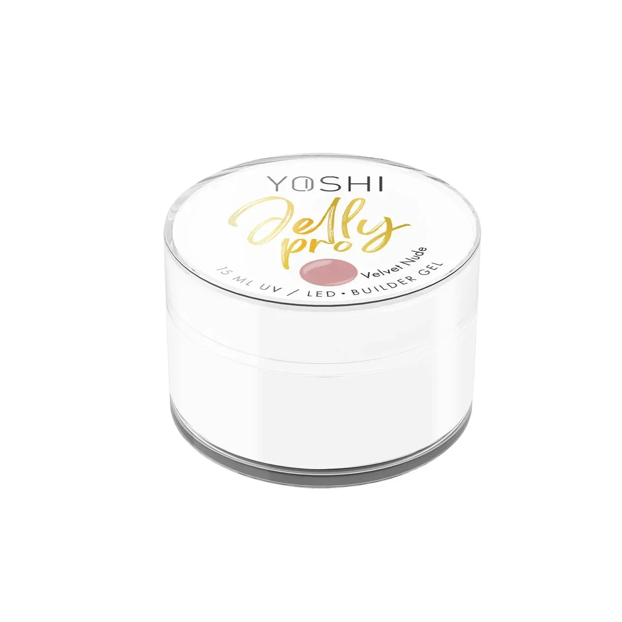 Yoshi Jelly PRO UV LED Velvet Nude 15 ml - Lady&Oscar