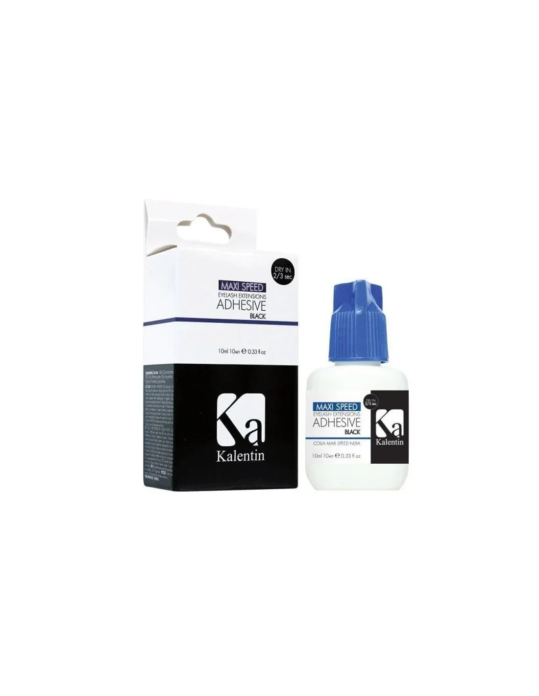 KALENTIN Colla maxi speed nera per extension ciglia - 10ml - Lady&Oscar