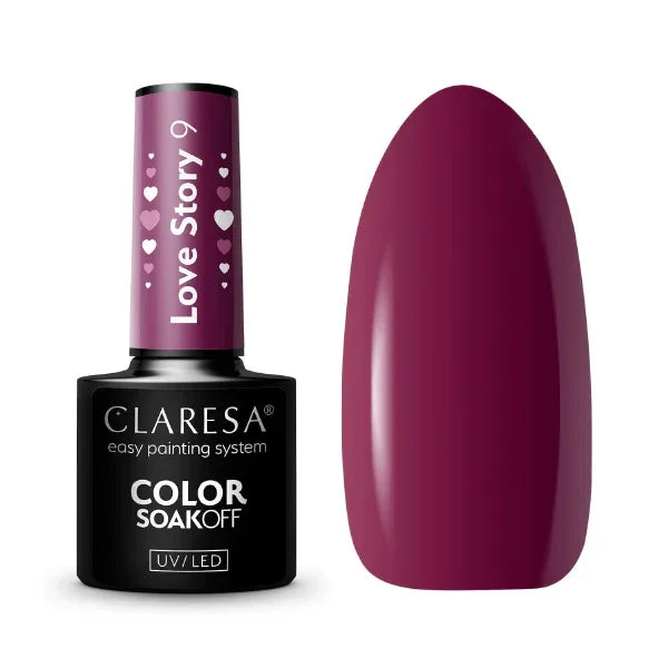 Claresa Smalto Semipermanente 9 Love Story - 5g - Lady&Oscar