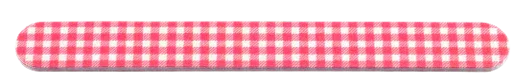 Lima per unghia grana 150/240 decoro MADRAS ROSSO