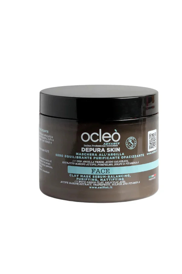 MASCHERA ALL ARGILLA SEBO EQUILIBRANTE PURIFICANTE OPACIZZANTE ML 500