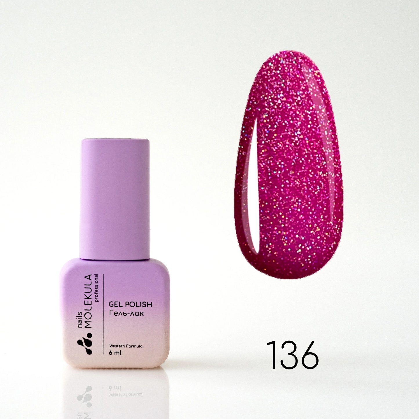 Molekula Gel polish 136 6ml