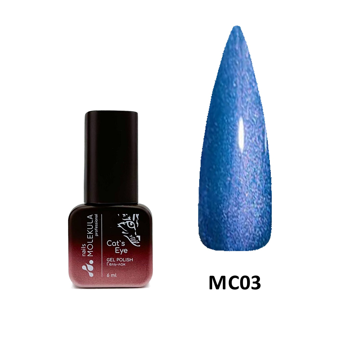 Molekula Gel polish Marmelad Cat's Eye - MC03 6ml