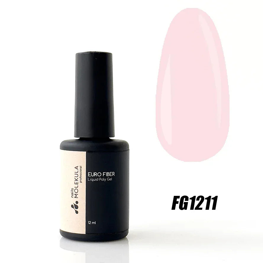 Molekula Euro Fiber Gel FG1211 - pole lilac 12ml