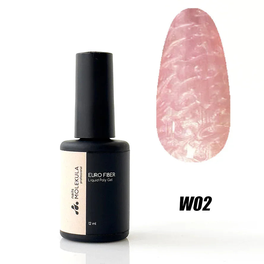 Molekula Euro Fiber Gel W02 - golden sun 12ml
