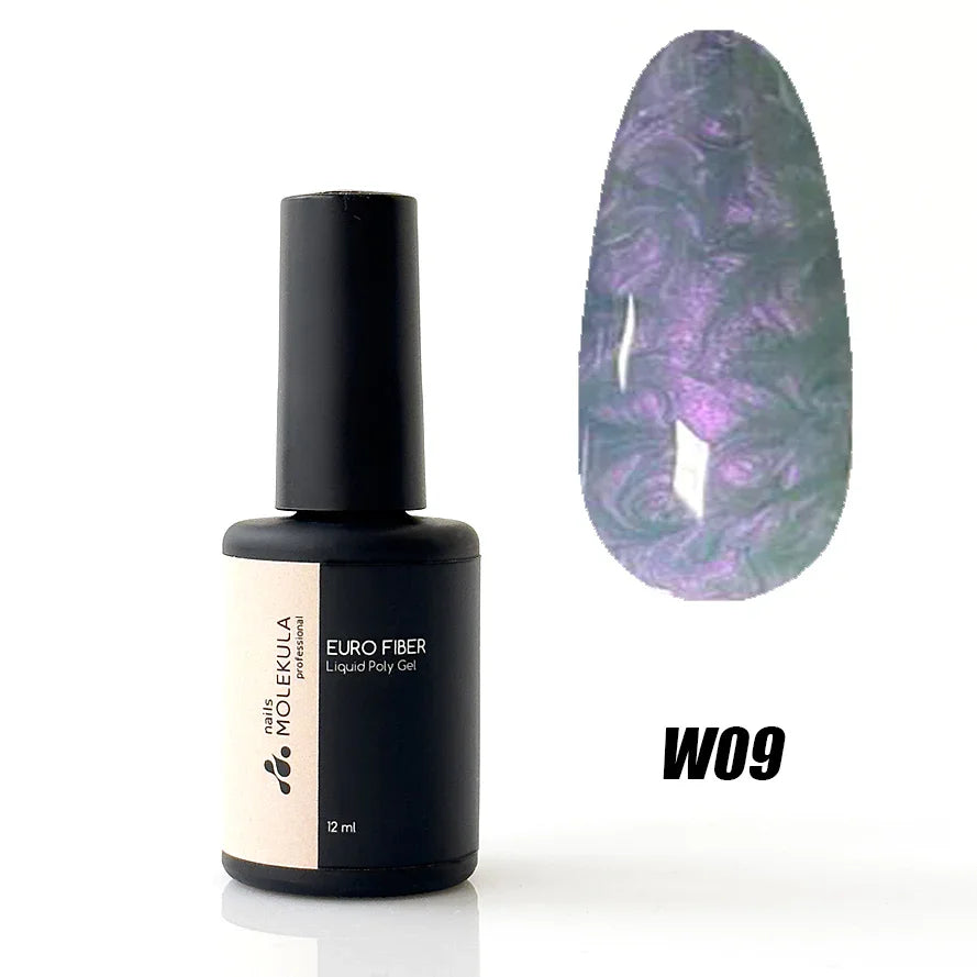 Molekula Euro Fiber Gel W09 - lava smoke 12ml