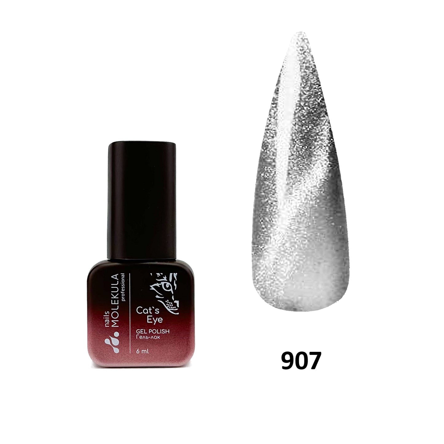 Molekula Gel polish Cat's Eye 9D - 907 6ml