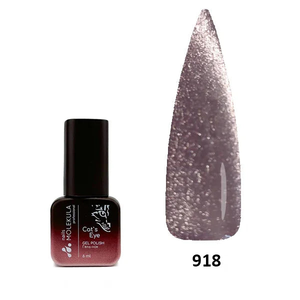 Molekula Gel polish Cat's Eye 9D - 918 6ml