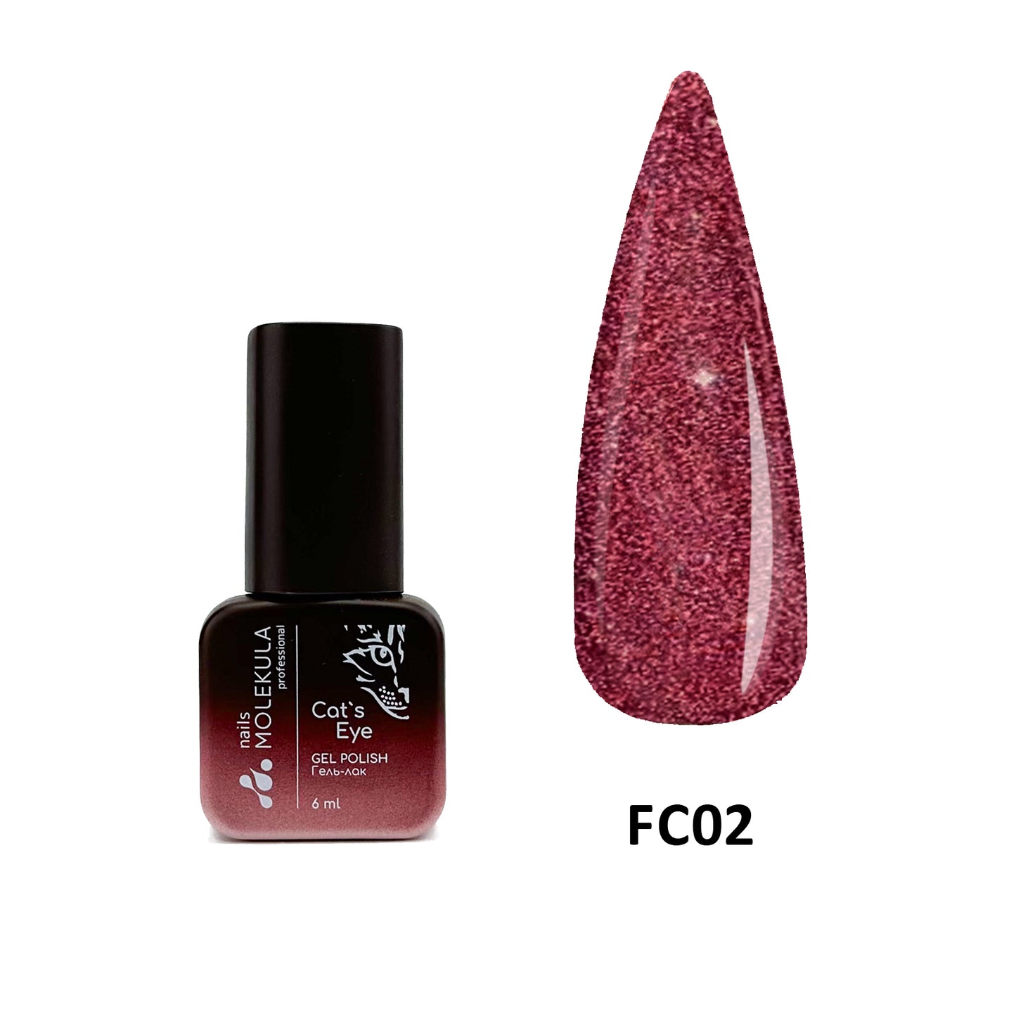 Molekula Gel polish Cat's Eye Flash - FC02 6ml