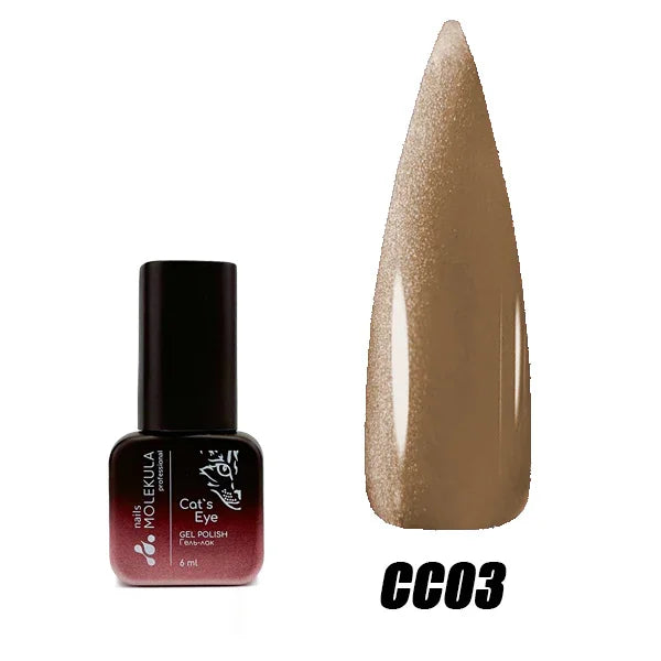 Molekula Gel polish Ceramic Cat's Eye - CC03 6ml