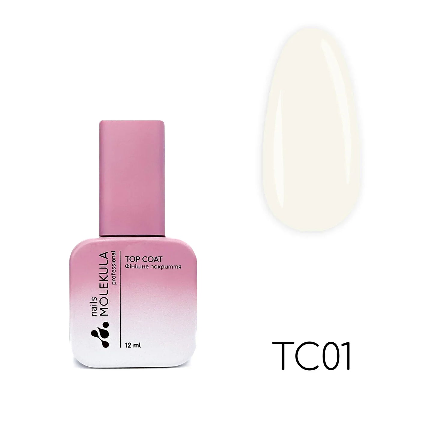 Molekula Top Milky no sticky TC01 12ml - Lady&Oscar